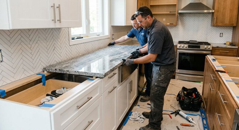 Custom Countertop Installation in Santa Rosa, CA