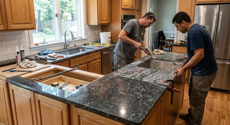 Granite Countertop Installation in Lake County, IL