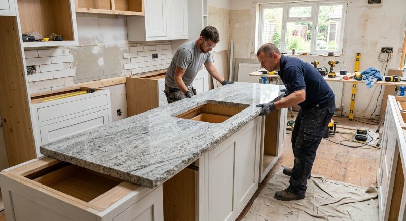 Kitchen Countertop Replacement in Roseville, CA