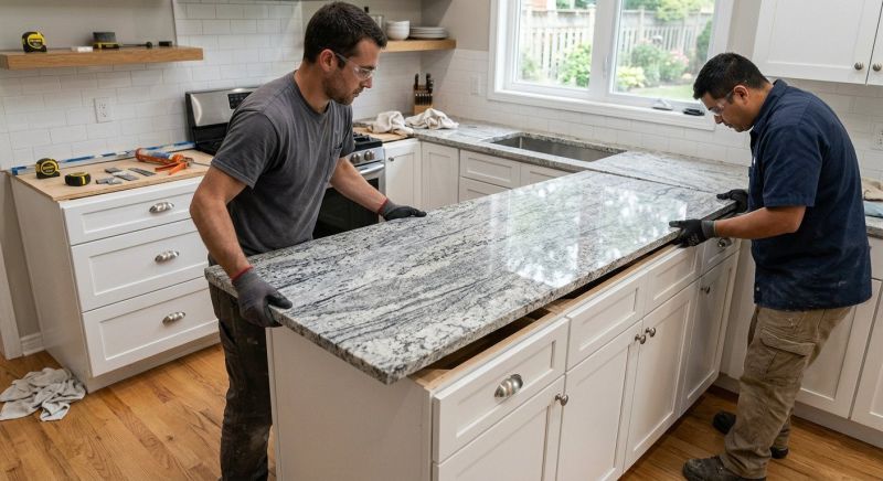 Quartz Countertop Installation in Lake County, IL